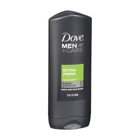 img 2 attached to 🚿 Dove Men Care, Extra Fresh, Pack of 3 Body & Face Wash, 13.52 Fl. Oz/400 ml Each