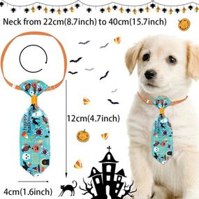 img 2 attached to Masue Pets Thanksgiving Neckties Accessories