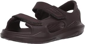 img 4 attached to 👟 Детские сандалии Crocs Swiftwater Expedition: Унисекс водные туфли для мальчиков