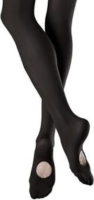 img 3 attached to 🩰 High-Quality Bloch Dance Women's Endura Adaptatoe Tights for Enhanced Flexibility and Comfort