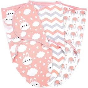 img 4 attached to Ultimate Newborn Comfort: Adjustable Baby Swaddle Blankets for a Cozy Home Store Experience