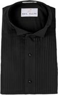 👔 neil allyn collar pleats shirt xl 34 35: classy and comfortable men's formal wear logo