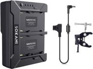 🔌 sokani x60 адаптер для аккумуляторов: надежный выход d-tap для sony np-f750 f550 f970 логотип