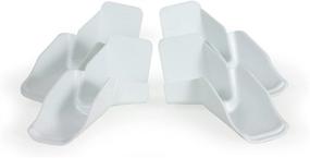 img 1 attached to 🚐 Camco RV Gutter Spouts with Extensions: Keep Your RV Dry with Quick Installation! (4 Pack, White)