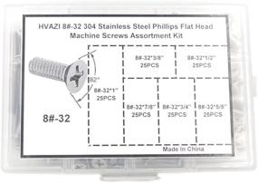 img 1 attached to Get Your Project Rolling with HVAZI Stainless Phillips Machine Assortment