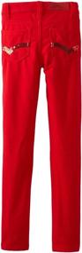 img 1 attached to 💃 Girls' Clothing and Leggings: Almost Famous Skinny Jegging