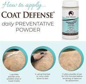 img 1 attached to 🐎 COAT DEFENSE Daily Preventative Powder for Horses: Effective Treatment for Sweet Itch, Skin Funk, Scratches, and Rain Rot