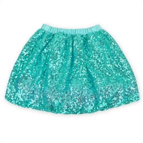 img 2 attached to 💃 Add Gleaming Glamour to Your Little Dancer's Wardrobe with Coralup Little Sparkle Sequins Ballet Girls' Clothing