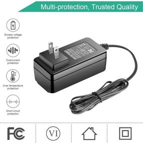 img 2 attached to Заменяемый сетевой кабель TFDirect: зарядное устройство 12V AC DC адаптер для детского кресла 4moms mamaRoo4 rockaRoo - OH-1048B1203000U