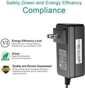 img 1 attached to Заменяемый сетевой кабель TFDirect: зарядное устройство 12V AC DC адаптер для детского кресла 4moms mamaRoo4 rockaRoo - OH-1048B1203000U