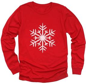 img 4 attached to Snowflake Sweater Sweatshirt Snowman T Shirt Boys' Clothing for Fashion Hoodies & Sweatshirts