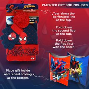 img 2 attached to 🕷️ Marvel Spider-Man Pom Pom Accessories for Toddlers - Boys' Accessories