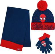 🕷️ marvel spider-man pom pom accessories for toddlers - boys' accessories logo