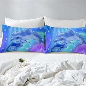 img 2 attached to Erosebridal Comforter Bedspread Underwater Decorative