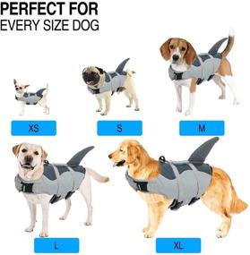 img 2 attached to 🐶 Zuozee Dog Life Jacket: Premium Safety Vest for Small, Medium & Large Dogs