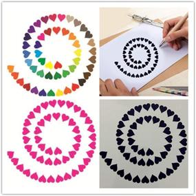 img 2 attached to 🎨 12-Pack Mandala Painting Stencils - Reusable Art Templates for DIY Projects on Floors, Airbrushing, and Walls - Unleash Your Imagination