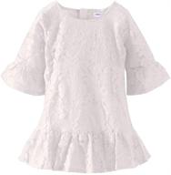 👗 cute lace sleeveless dress for little girls by mud kingdom: stylish and adorable logo