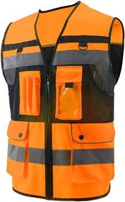 img 3 attached to OPLERAI Visibility Safety Reflective Pockets Occupational Health & Safety Products