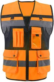 img 4 attached to Светоотражающие карманы OPLERAI Visibility Safety Reflective Pockets Occupational Health & Safety Products