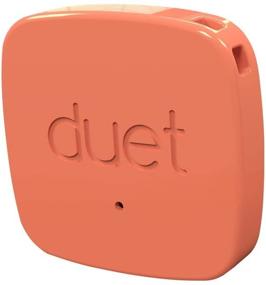 img 2 attached to Enhanced Bluetooth Tracker: PROTAG Duet in Bold Red - Retail Packaging