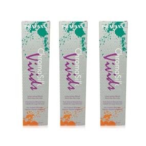 img 1 attached to 🔵 Правана Chroma Silk Creme Vivids Голубой цвет волос - упаковка из 3 штук