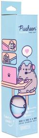 img 3 attached to 🐱 ERIK - Коллекция Pusheen Rose Дополнительно большой коврик для мыши - коврик для письменного стола - 80 х 35 см