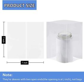 img 2 attached to 📦 Premium Sublimation Shrink Sleeve Transfer Tumblers Packaging & Shipping Supplies: Durability and Convenience