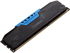 img 1 attached to 💙 PNY Anarchy 8GB DDR3 1600MHz Desktop Memory Kit - Blue (2x4GB), CL9 - MD8GK2D316009AB-Z