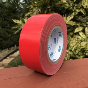 img 3 attached to 🔴 1 Roll of MG888 Multi-Purpose Duct Tape, Red, 1.88 Inches x 60 Yards for Crafts, Repairs &amp; DIY Projects