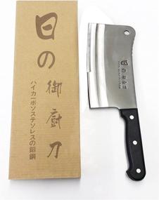 img 2 attached to Top-Quality Stainless Steel Full Tang Cleaver Chopper - Идеальный для мяса и костей | НОВИНКА 6711