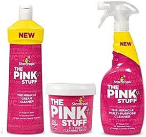 img 3 attached to 🧼 Stardrops - The Pink Stuff - Miracle Cleaning Paste, Multi-Purpose Spray, and Cream Cleaner 3-Pack Bundle (Includes Cleaning Paste, Multi-Purpose Spray, and Cream Cleaner)