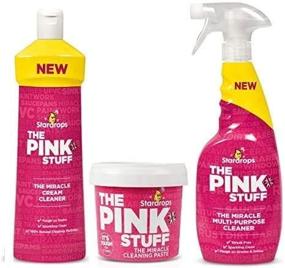 img 2 attached to 🧼 Stardrops - The Pink Stuff - Miracle Cleaning Paste, Multi-Purpose Spray, and Cream Cleaner 3-Pack Bundle (Includes Cleaning Paste, Multi-Purpose Spray, and Cream Cleaner)