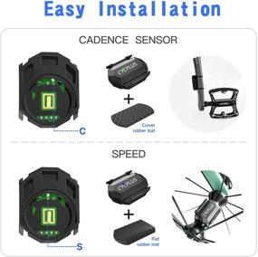 img 3 attached to 🚴 Enhance Your Cycling Performance with CYCPLUS Speed and Cadence Sensor-C3 X 2