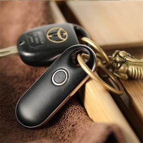 img 3 attached to 🔑 Брелок для ключей с Bluetooth SC-01: находите потерянные ключи, кошельки, телефоны и многое другое с двусторонним антипотерянный поиском, заменяемыми батарейками | Совместим с мобильным приложением ZFINDER | SINCECAM SC-01