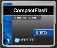 📸 wintec 1gb промышленного уровня slc nand черная карта compact flash (33100001gcf) логотип