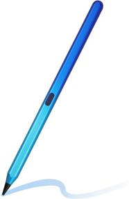 img 1 attached to 🖊️ Enhanced Precision Stylus Pencil for iPad 9th Generation, with Palm Rejection | Compatible with Apple iPad 8th 7th 6th Gen, iPad Pro 11 & 12.9 inches, iPad Air 4th Gen, iPad Mini 5th 6th Gen (2018-2021)