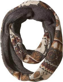 img 3 attached to Luks Mens Eternity Scarf Brown