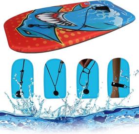 img 3 attached to Panda Eye Bodyboard Lightweight High Speed Sports & Fitness