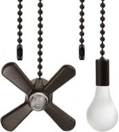 enhance your ceiling fan with elegant beaded ball fan pull chain set - orb логотип