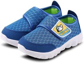 img 2 attached to XIPAI Toddler Lightweight Athletic 👟 Sneakers: Premium Boys' Shoes and Sneakers