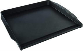 img 4 attached to Nordic Ware Stovetop Backsplash Griddle in Sleek Black: A Perfect Kitchen Companion