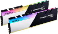 💾 g.skill trident z neo series 32gb ddr4 3600 dual channel desktop memory - model f4-3600c16d-32gtznc логотип