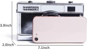 img 1 attached to LUI SUI Camera Snapshot Shoulder Women's Handbags & Wallets for Crossbody Bags