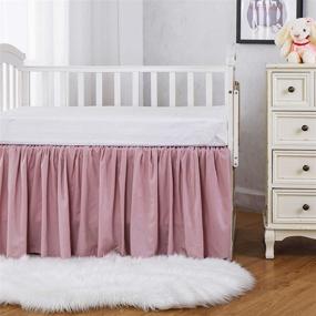 img 2 attached to Ruffle Egyptian Cotton Nursery Bedding