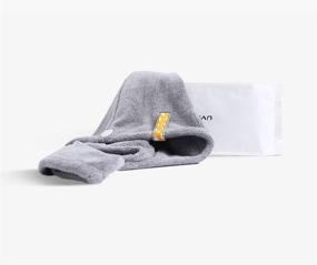 img 1 attached to Microfiber Towel Absorbent Turban Drying Hair Care
