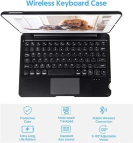 img 3 attached to LAVO TECH Bluetooth Keyboard Generation: Unbeatable Tablet Protection and Enhanced Accessories