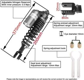 img 3 attached to Замена подвески мотоцикла Mallofusa, совместимая