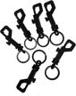 peavytailor key hooks black plastic spring logo