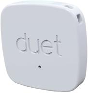 🔍 protag duet bluetooth tracker: convenient white retail packaging logo