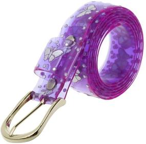 img 4 attached to BabyPrice Butterfly Fluorescent Dresses Transparent Women's Accessories and Belts